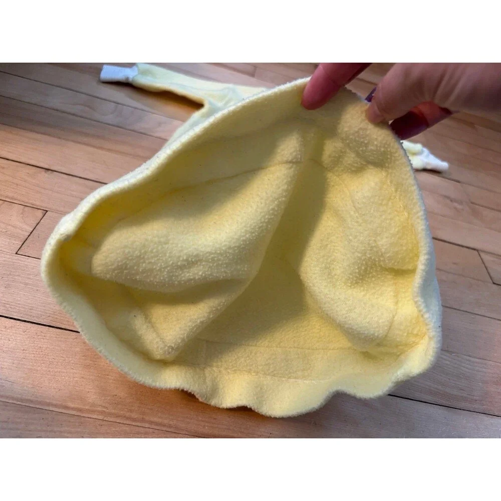 Carter’s vintage yellow puppy dog embroidered fleece sleep sack to 23 lbs